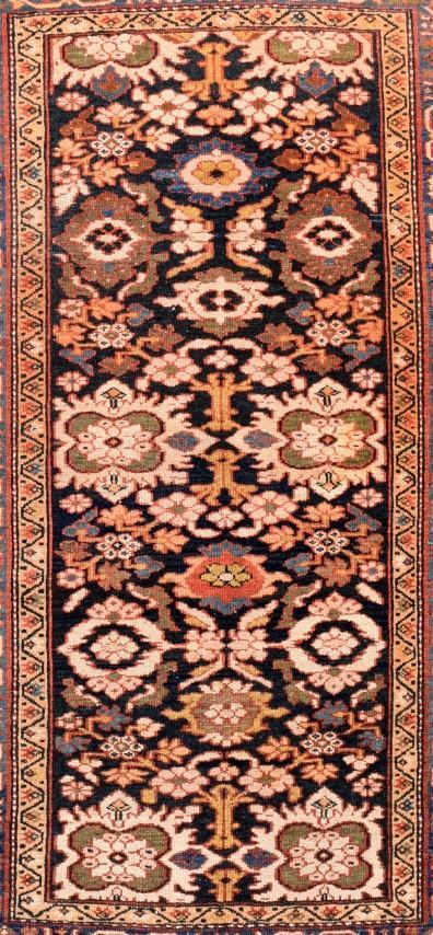 Antique Hand Made Mahal Sultanabad Persian Rug