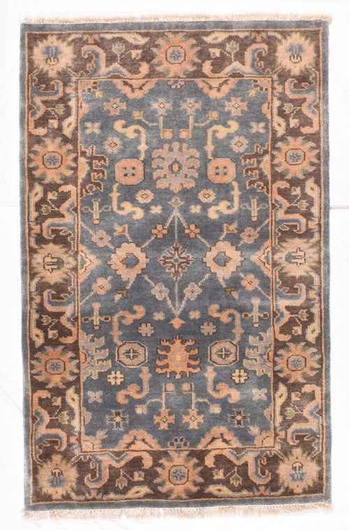 Hand Made Indo Oushak Indian Rug