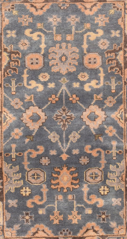 Hand Made Indo Oushak Indian Rug