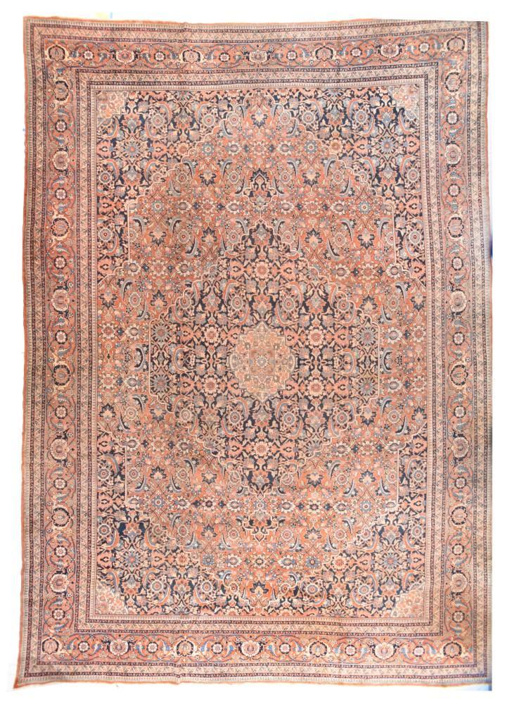 Antique Hand Made Tabriz Haji jalili Persian Rug