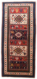 Antique Hand Made Kazak Russain Rug