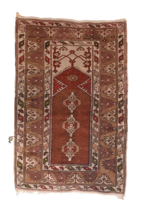 Semi Antique Hand Made Turkish Rug