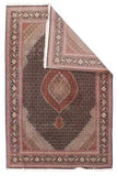 Hand Made Tabriz Mahi Persian Rug
