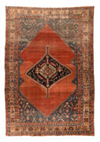 Antique Persian Bakshayesh , Size 9' 4