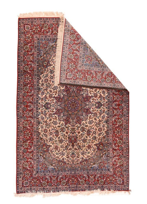 Antique Hand Made Isfahan Persain Rug