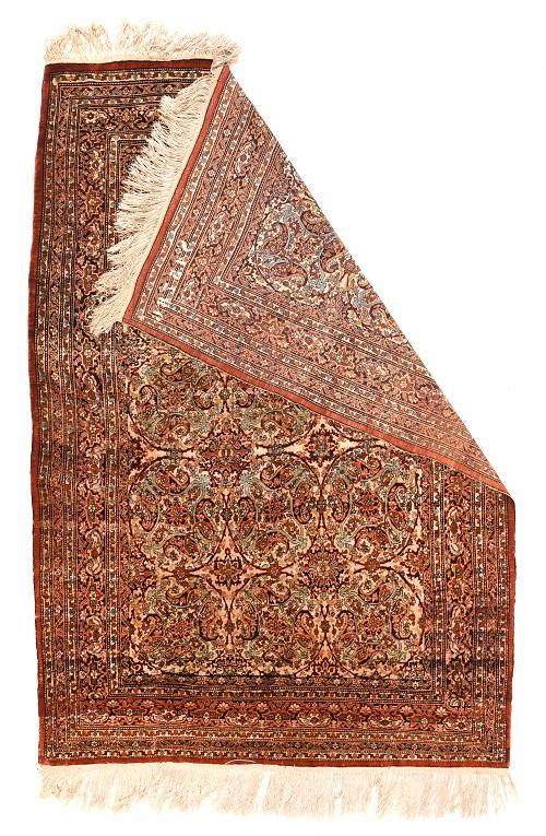 Antique Hand Made Tabriz Haji Jalili Persian Rug