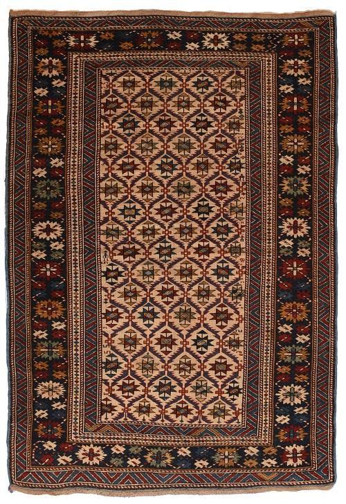Antique Hand Made Shirvan Russian Rug