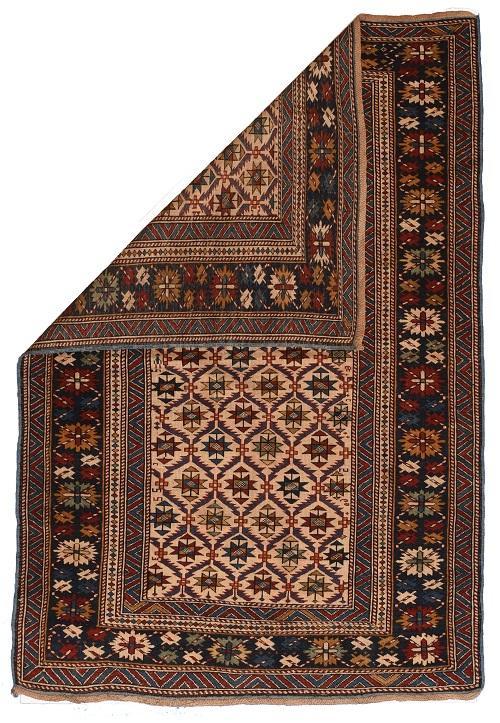 Antique Hand Made Shirvan Russian Rug