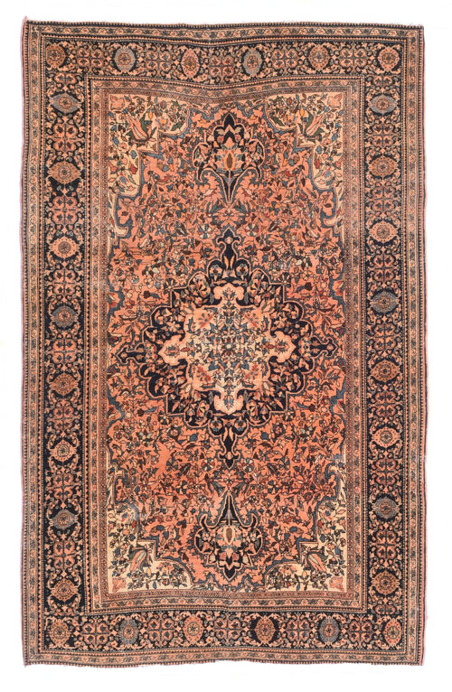 Antique Hand Made Sultandabad Persian Rug